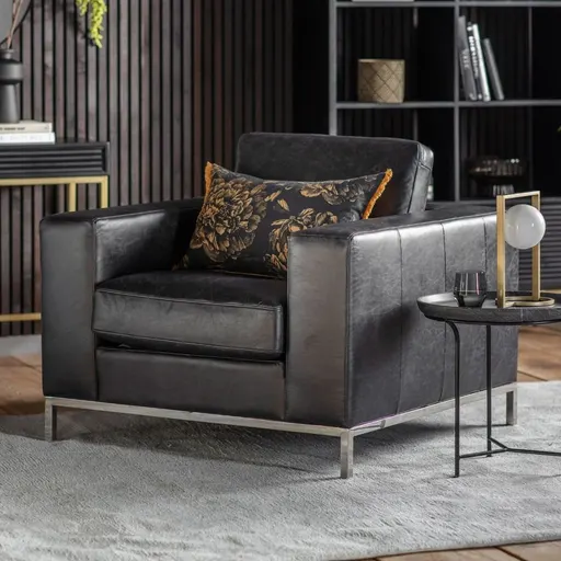 Hexham Armchair Leather