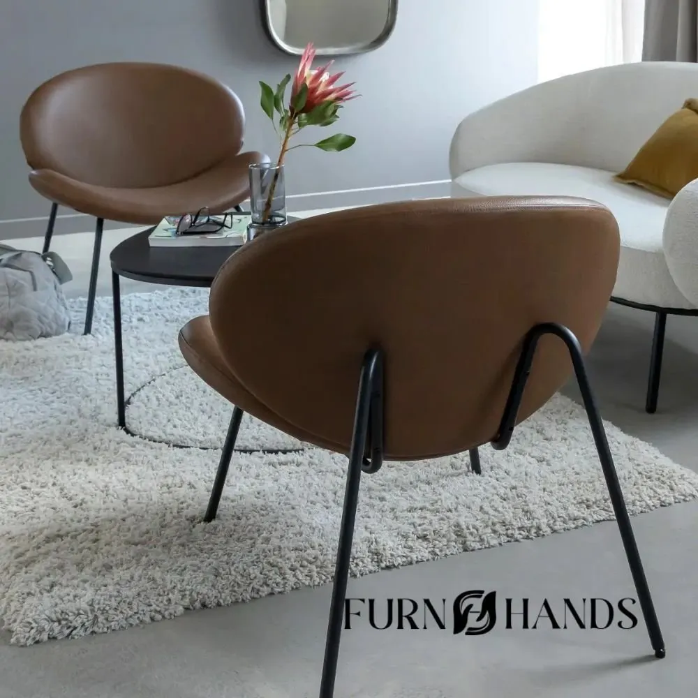 Kington Faux Leather Armchair