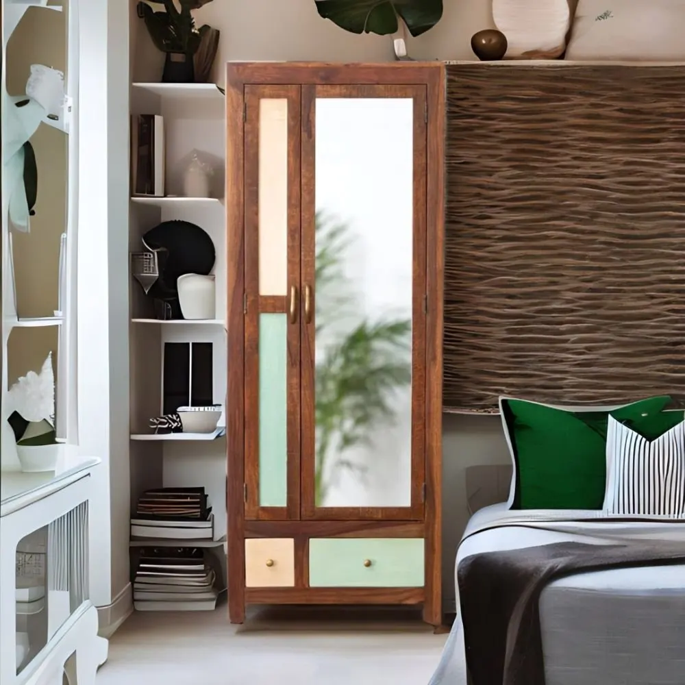 Ledbury Classic Sheesham Wood and 2 Doors with Shelves