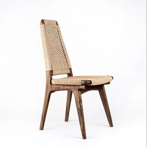 Luther High Back Rope Chair #03