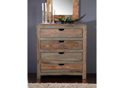 Michael Grey Sheesham Chest of Drawers #19