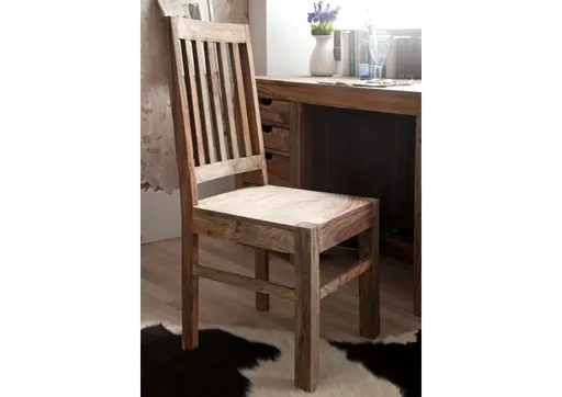 Michael Grey Sheesham Dining Chair #03