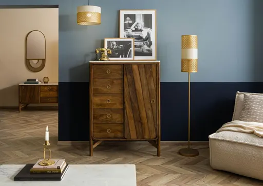 Mike Mango Wood Chest of Drawers #22