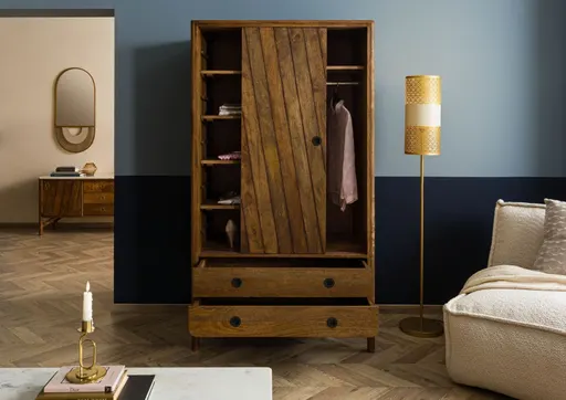 Mike Mango Wood Wardrobe #04