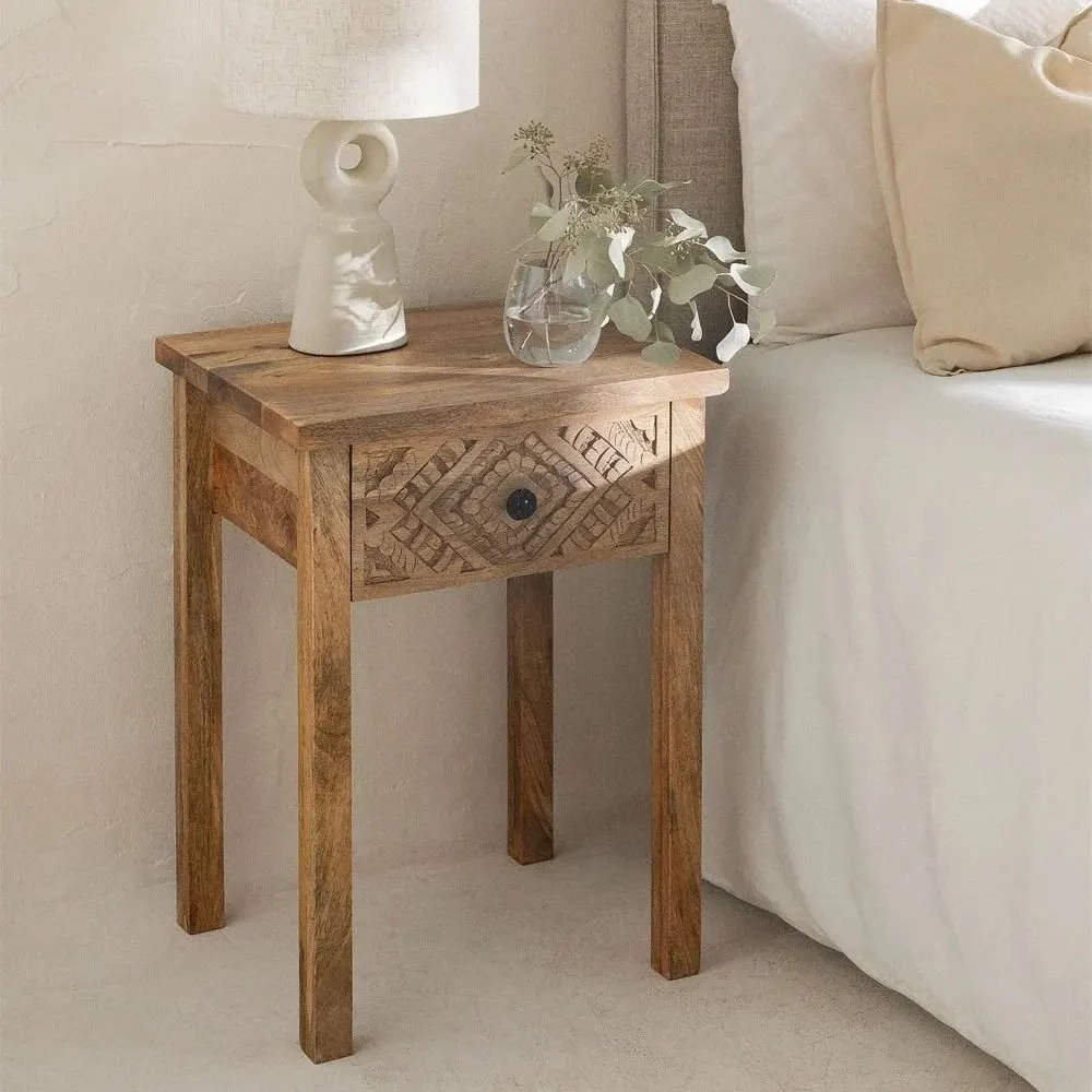 Olney Bedside Table 1 Drawer