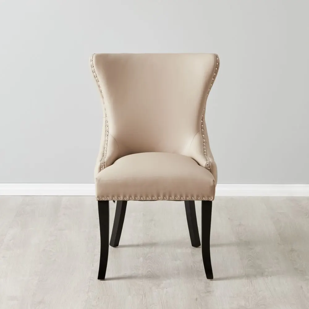 Olney Leather Living Room Chair