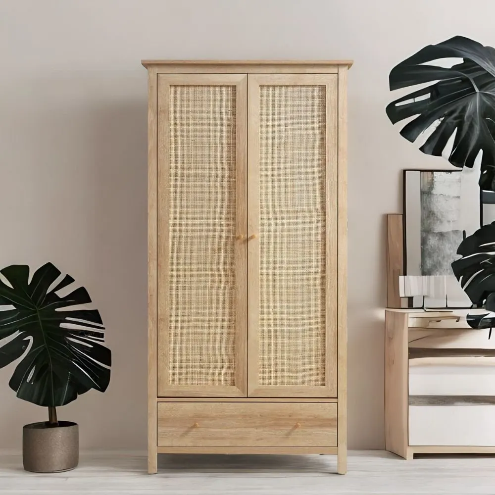 Penrith Solid Wood Diesel 2 Door Wardrobe