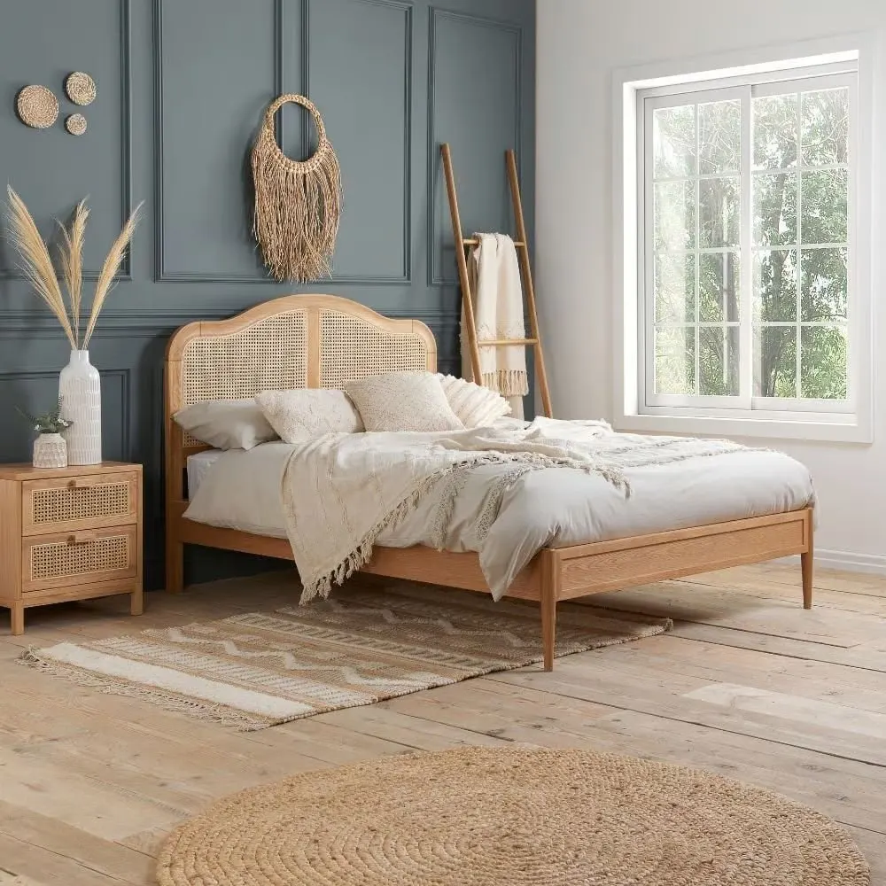 Rattan Bed or Cane Bed Frame in Melton