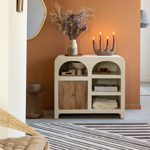 Rio Natural Small Acacia Sideboard #04