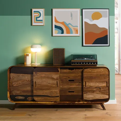 Robin Dark Brown Sheesham Sideboard #25
