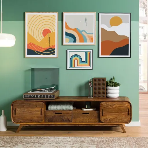 Robin Retro Sheesham TV Unit #22