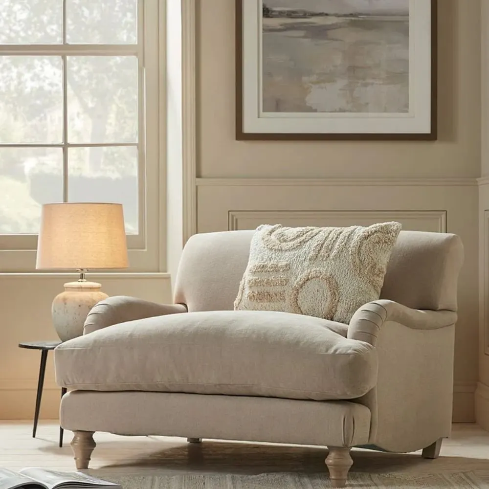 Stow Vintage Velvet Single Seater Sofa Accent Chair