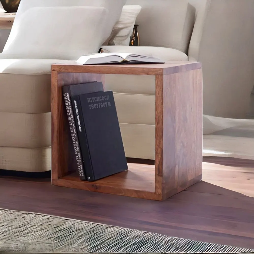 Sudbury Sheesham Wood Diesel Side Table