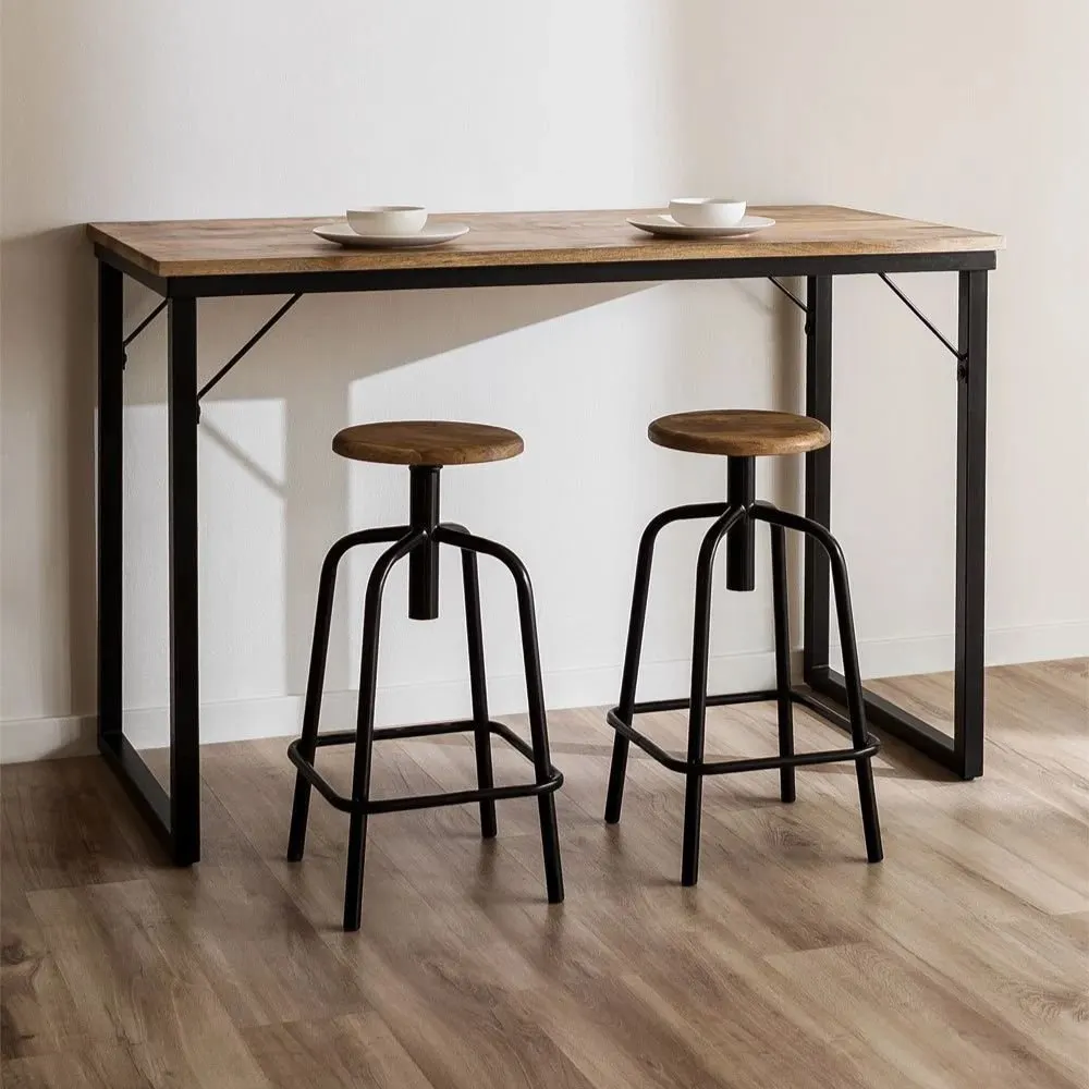 Swanage Bar Table with Stool Set Bench