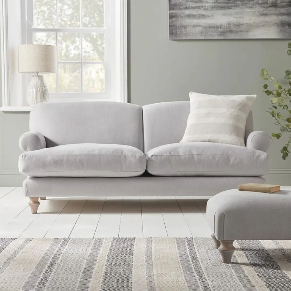 Swanage Sheesham Wood 2 Seater Sofa