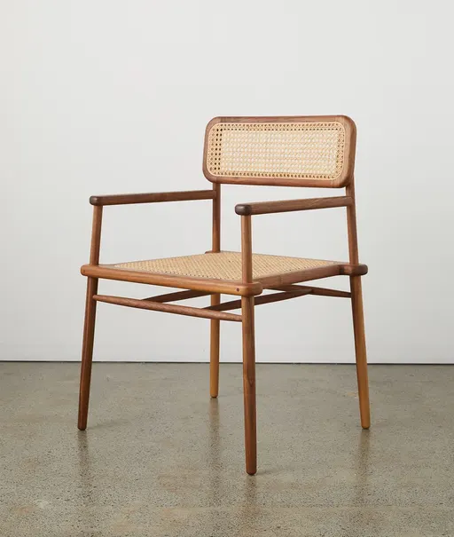 Viktor Cane Dining Chair with Arms #17
