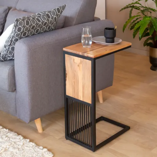 Wood Factory Denver Premium Metal C Table
